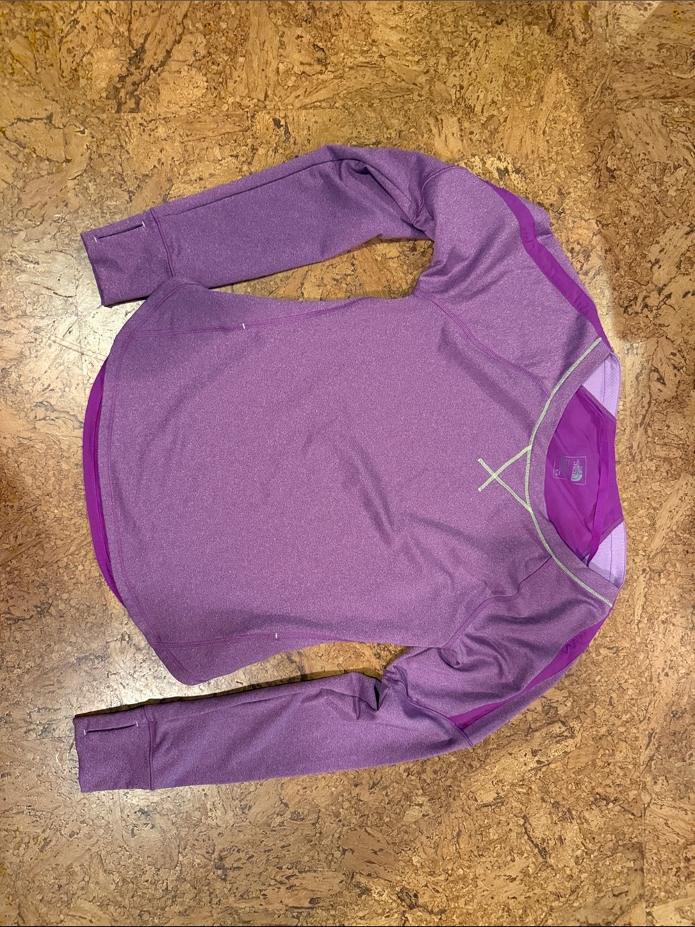 The North Face Women's Purple Crewneck Performance Pullover